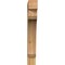 Ekena Millwork Legacy Block Rough Sawn Bracket, Western Red Cedar, 4"W x 22"D x 30"H BKT04X22X30LEC05RWR - alternate 4